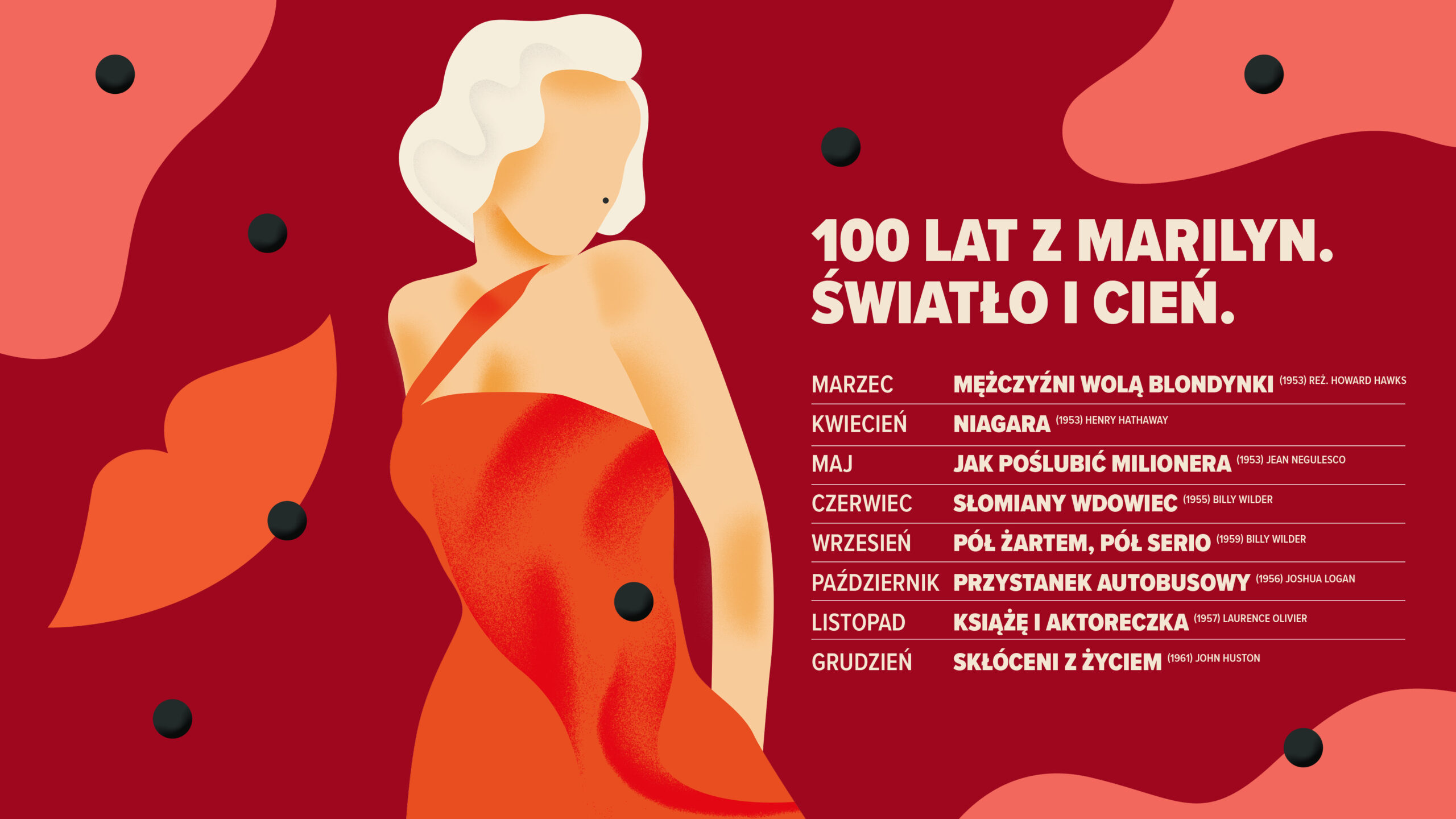 100 LAT Z MARILYN. ŚWIATŁO I CIEŃ.