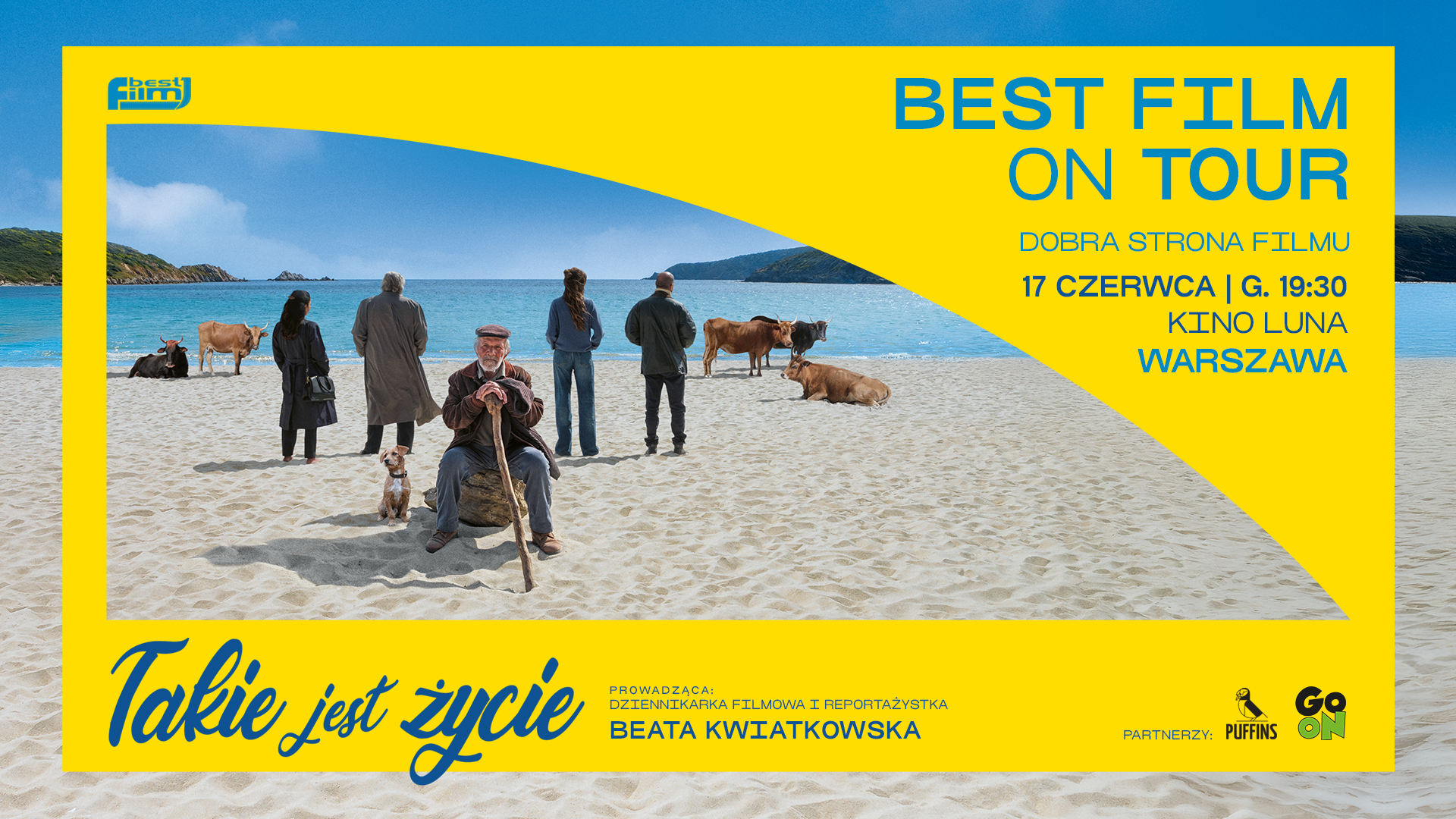 BEST FILM ON TOUR | Takie jest życie | spotkanie dziennikarki Beaty Kwiatkowskiej