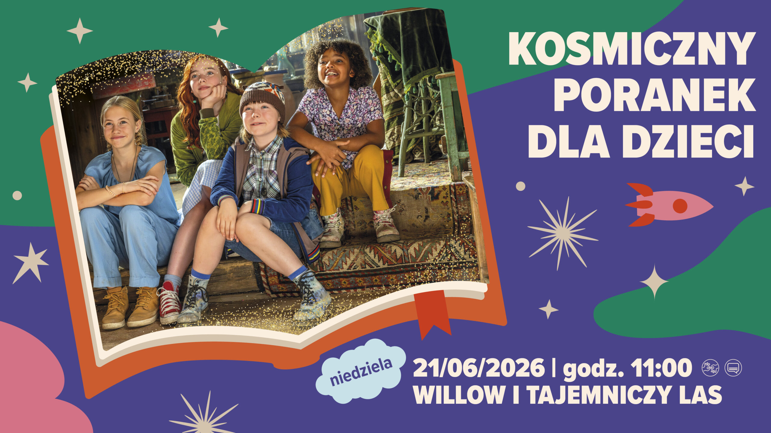 KOSMICZNY PORANEK | Willow i&nbsp;tajemniczy las | seans + warsztaty malowania kubków
